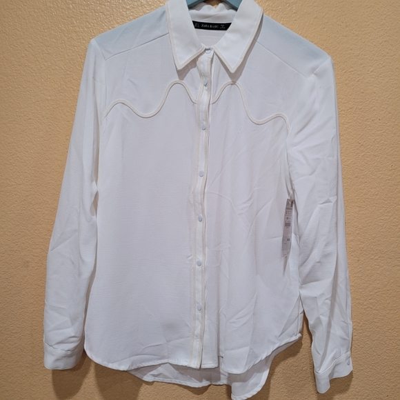 Zara trafaluc  shirt  long sleeve - Picture 2 of 9